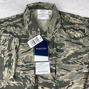 PROPPER Air Force Camouflage Tactical Shirt/Jacket Men's 44R New w/Tags!